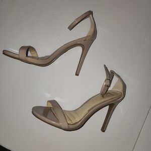 Lulu's Elegant Beige Heels